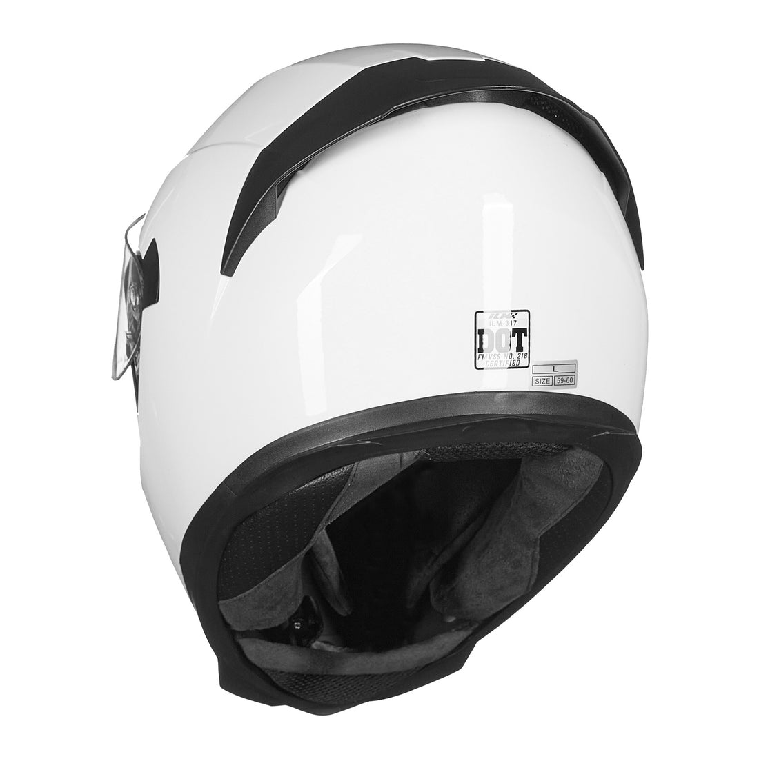 ILM Full Face Motorcycle Helmet Model 317