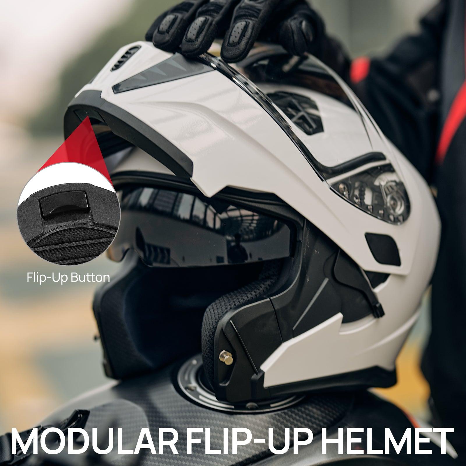 ILM Motorcycle Modular Full Face Helmet Model 906 - ILM