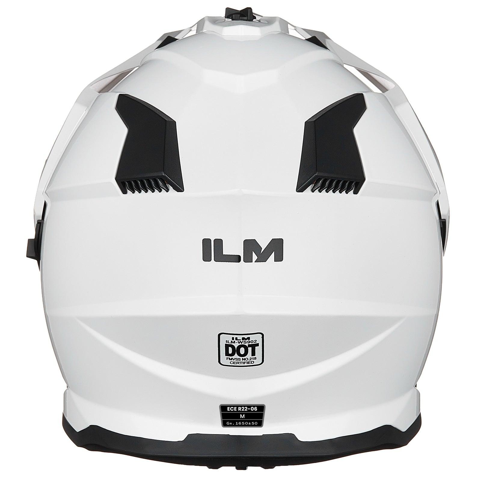 ILM Dual Sport Adventure Motorcycle Helmet Model WS902 - ILM