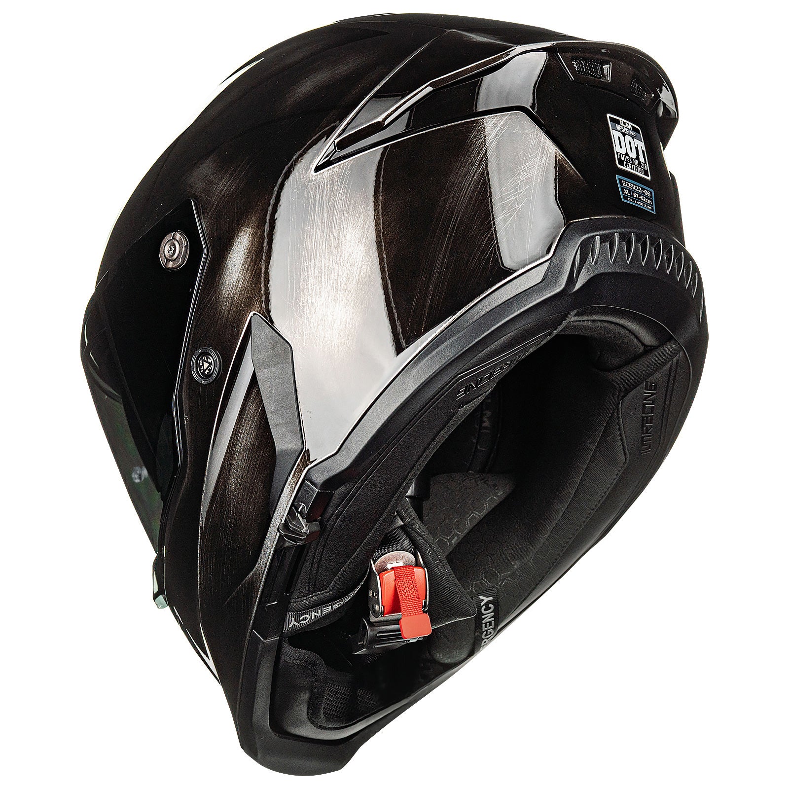 ILM Motorcycle Full Face Helmets DOT ECE Powersports Dual Visor Street Racing with Pinlock Cascos para Motos Model MF509 Pro