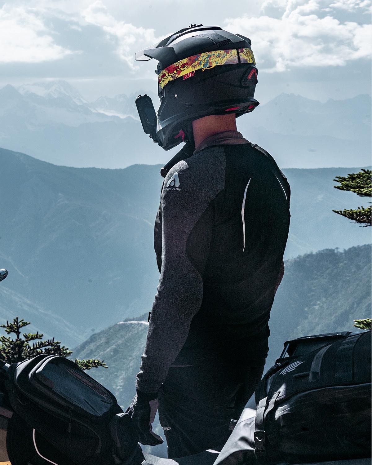 ILM Dual Sport Adventure Motorcycle Helmet Model WS902 - ILM
