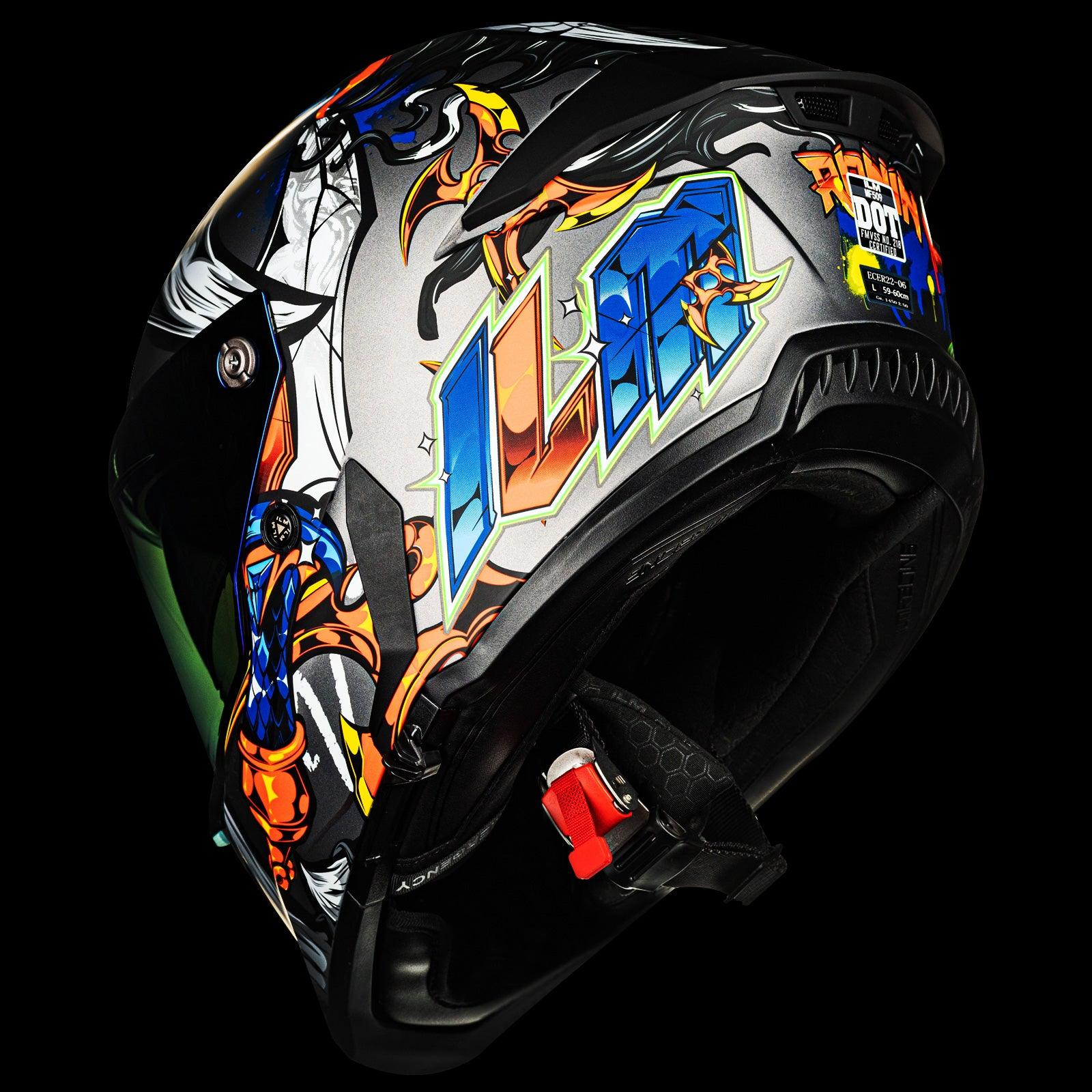 ILM Full Face Motorcycle Helmets Racing Helmet Model MF509 - ILM