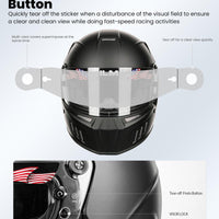 ILM Snell SA2020 Approved Auto Racing Lightweight Fiberglass Full Face Helmets Model 890