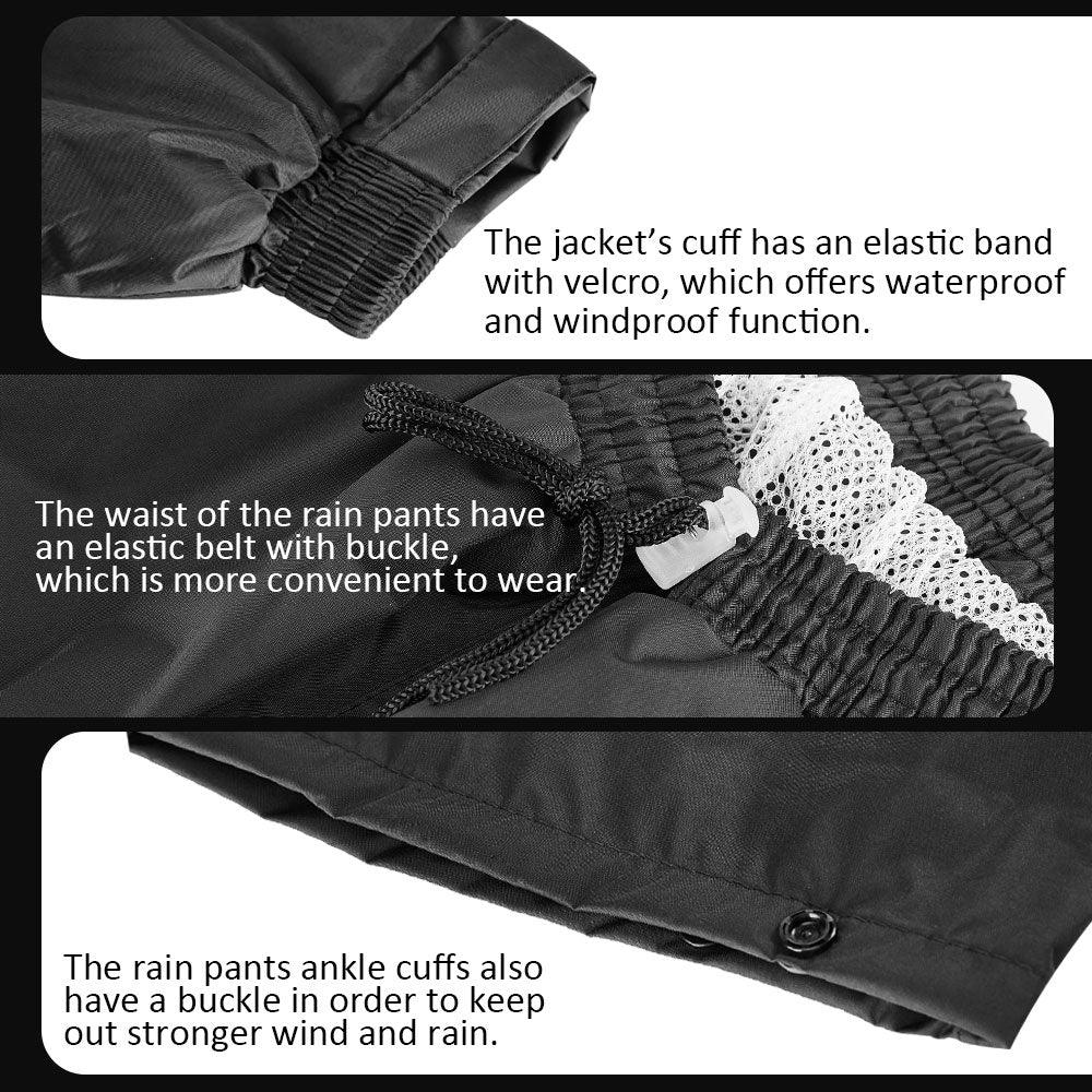 ILM Motorcycle Rain Wear Model RS02 - ILM