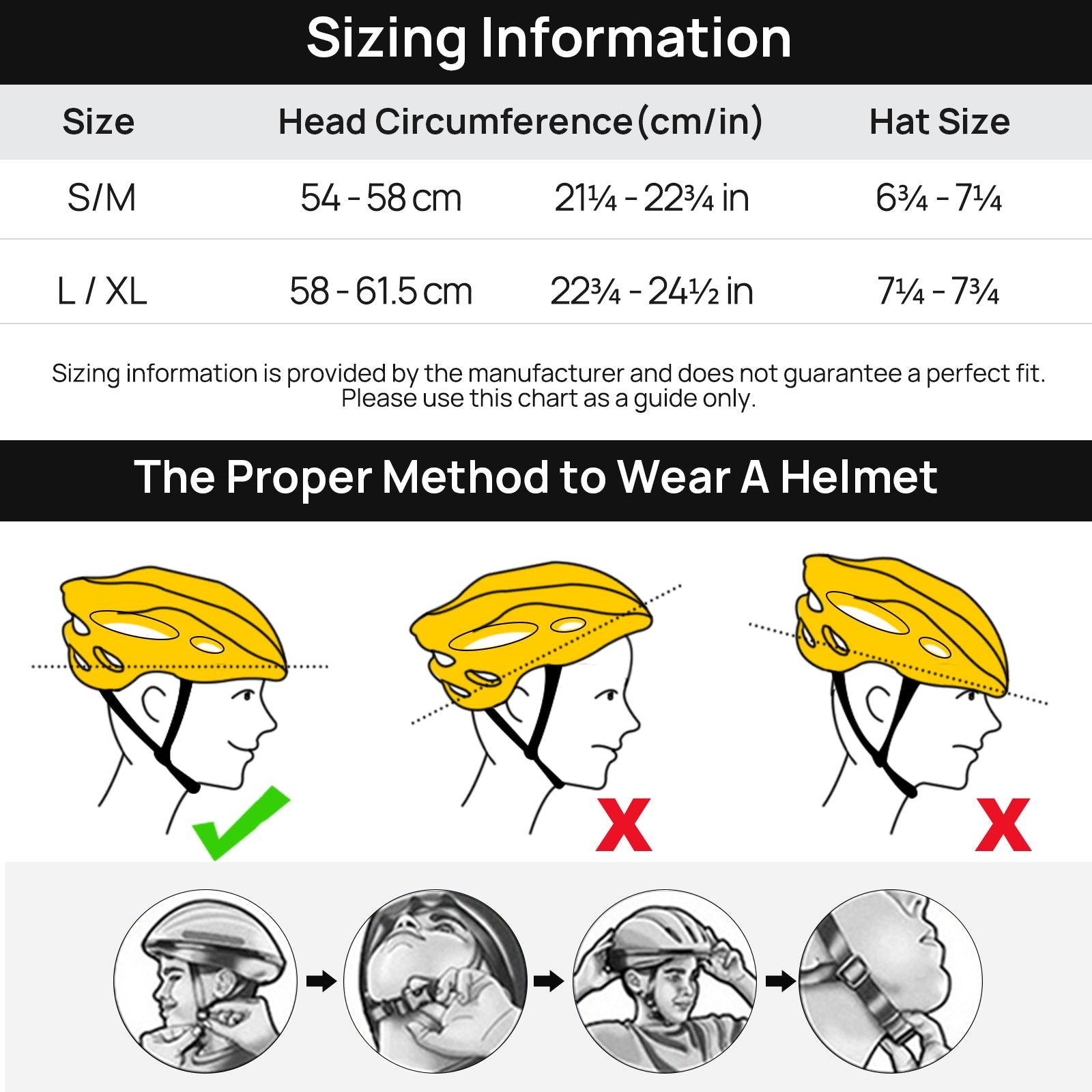 ILM E3-10L BIKE HELMET with USB Rechargeable LED Front and Back Light