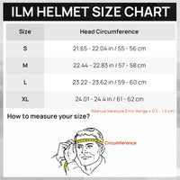 ILM Motorcycle Modular Full Face Helmet Model 906