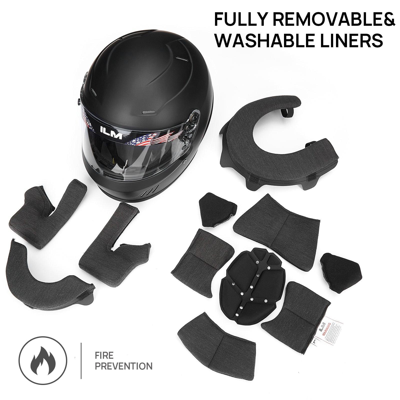 ILM Snell SA2020 Full Face Auto Car Racing Helmets Model 760 - ILM