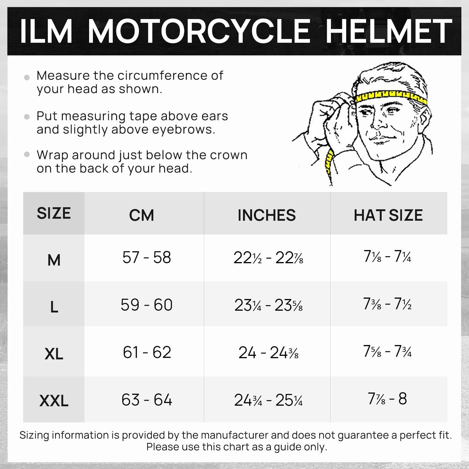 ILM Modular Flip up Full Face Bluetooth Motorcycle Helmet Model 902BT PRO - ILM