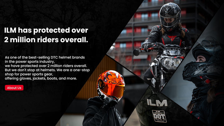 ILM motorcycle helmet