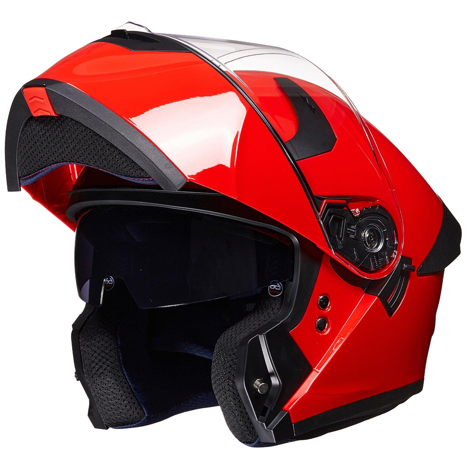 Ubuy Full Face Shield Motorcycle Helmet 1Storm Modular Full Face