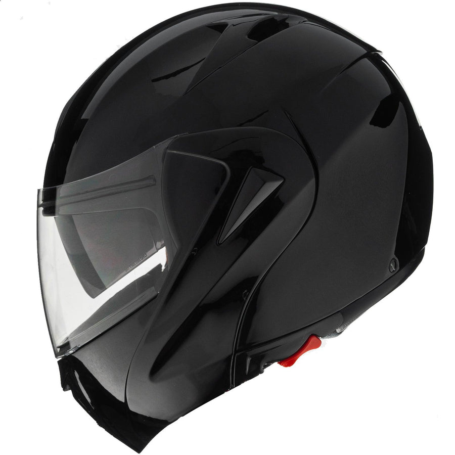 ILM Motorcycle Helmets Modular Dual Visor Flip-up Full Face Helmet Model 808