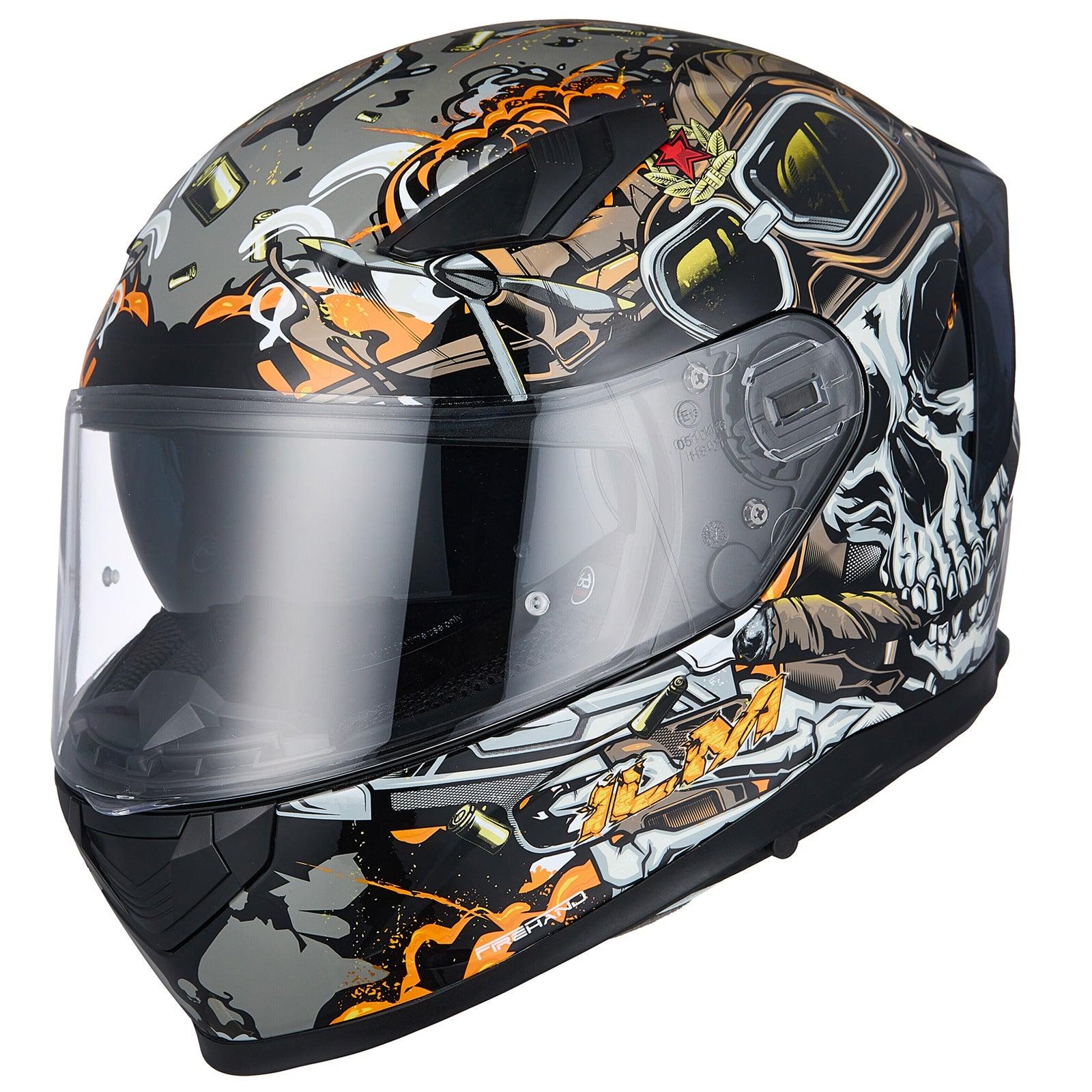 ILM Full Face MIPS Motorcycle Helmet Model 129M - ILM