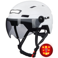 ILM E3-10L BIKE HELMET with USB Rechargeable LED Front and Back Light