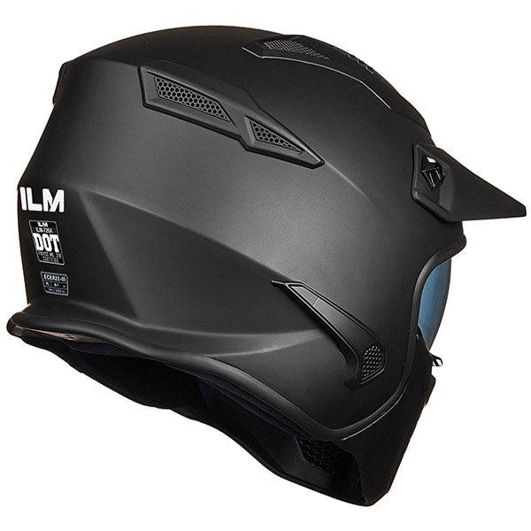 ILM Open Face Motorcycle 3/4 Half Helmet Model 726X