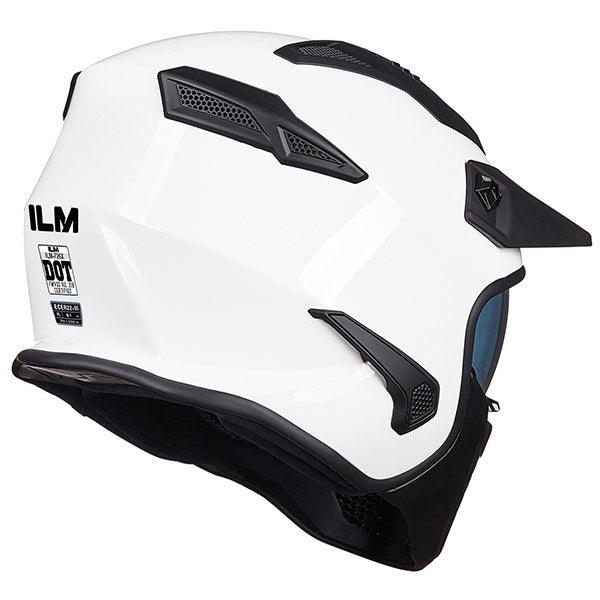 ILM Open Face Motorcycle 3/4 Half Helmet Model Z302