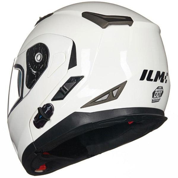 ILM Bluetooth Integrated Modular Flip up Full Face Motorcycle Helmet Model 953 - ILM