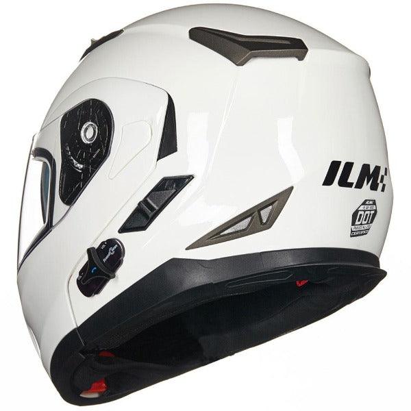 ILM Bluetooth Integrated Modular Flip up Full Face Motorcycle Helmet Model 953