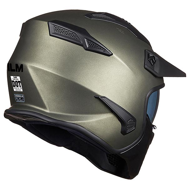 ILM Open Face Motorcycle 3/4 Half Helmet Model Z302