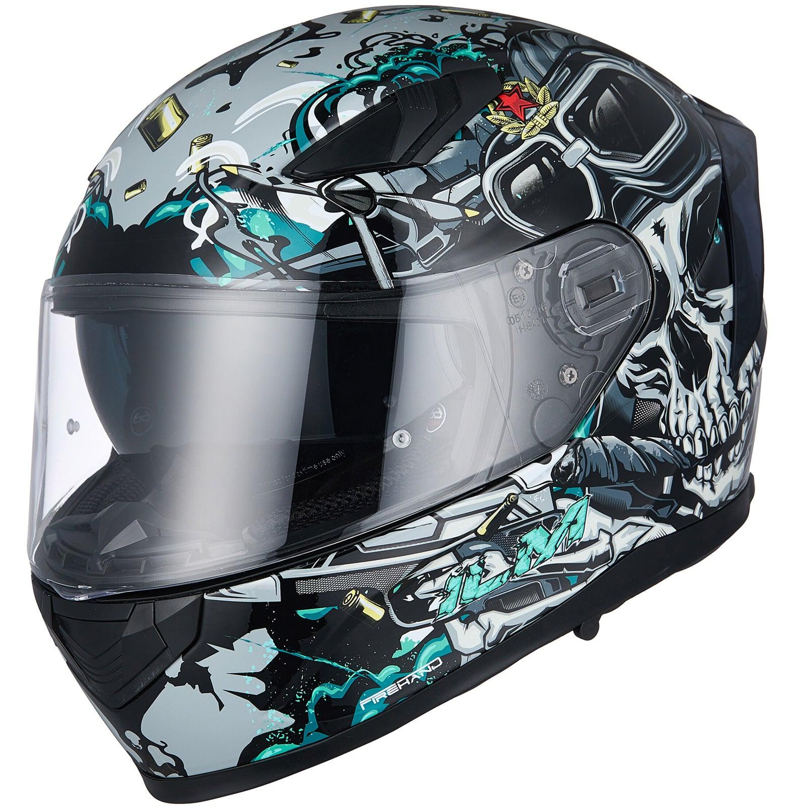 ILM Full Face MIPS Motorcycle Helmet Model 129M - ILM