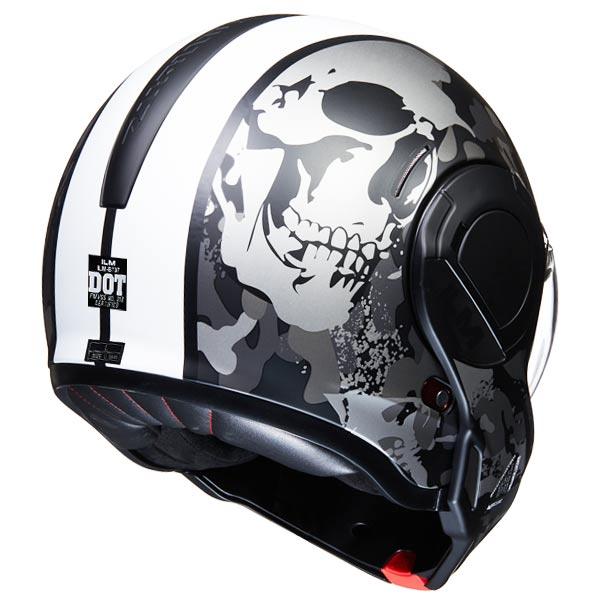 ILM Vintage Full Face Modular Motorcycle Helmet Model B707 - ILM