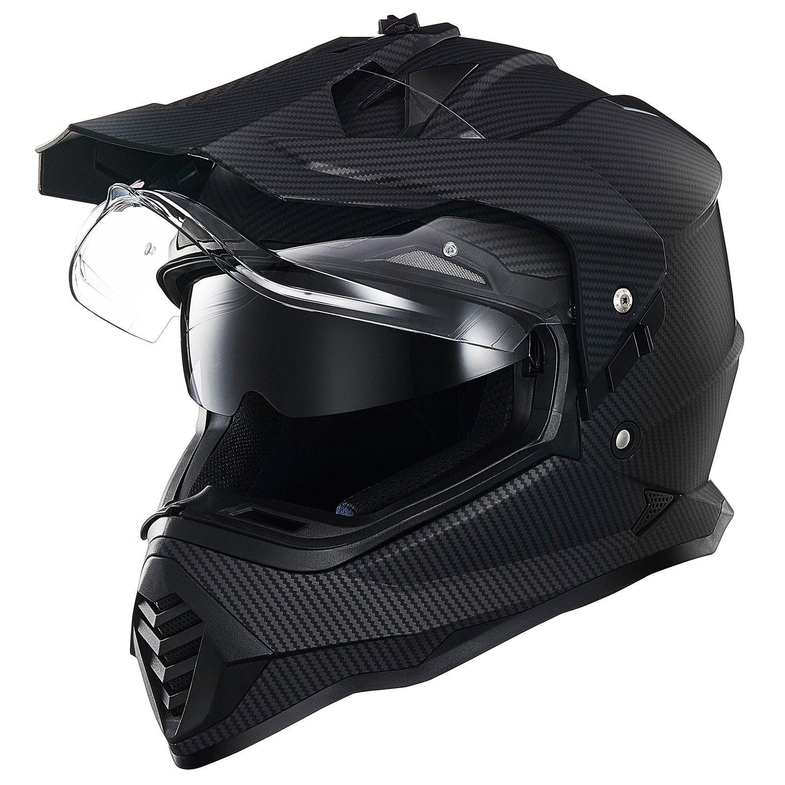 ILM Dual Sport Adventure Motorcycle Helmet Model WS902 - ILM