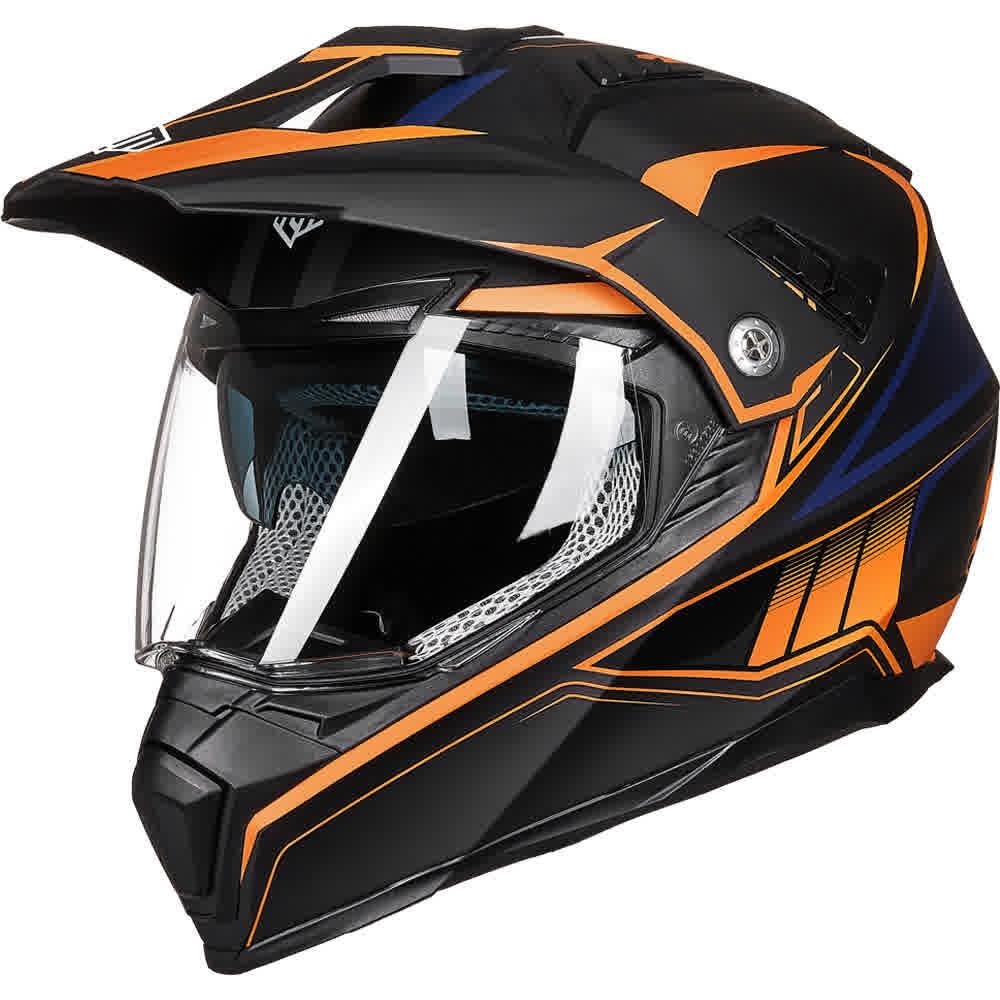ILM Off Road Motorcycle Dual Sport Helmet Model 606V - ILM