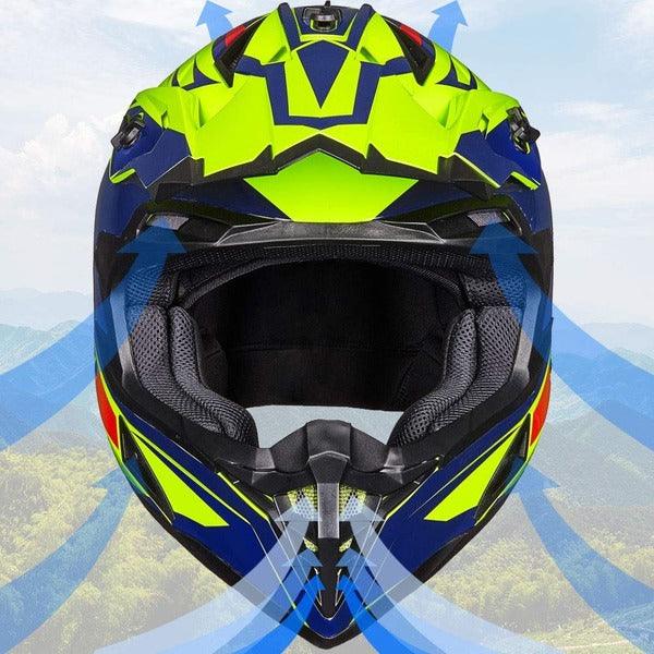 ILM Adult Dirt Bike Helmet Model 911 - ILM