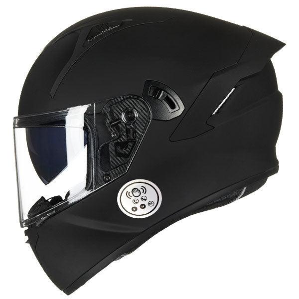 ILM Touch Built-in Bluetooth Integrated Full Face Motorcycle Helmet Model X9 - ILM