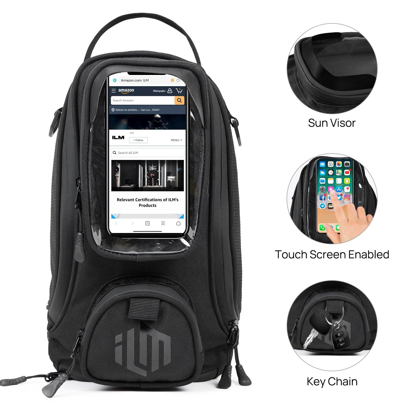 ILM Motorcycle Tank Bag Waterproof Motorbike Bag - ILM