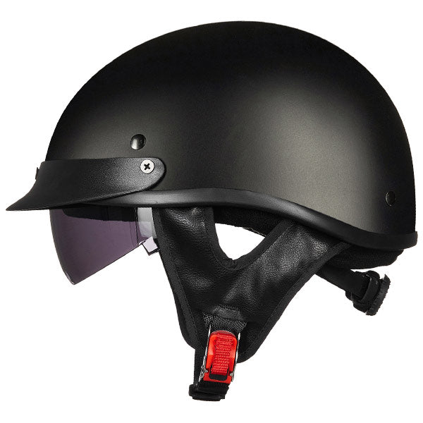 ILM Motorcycle Open Face Half Helmet Model 205V