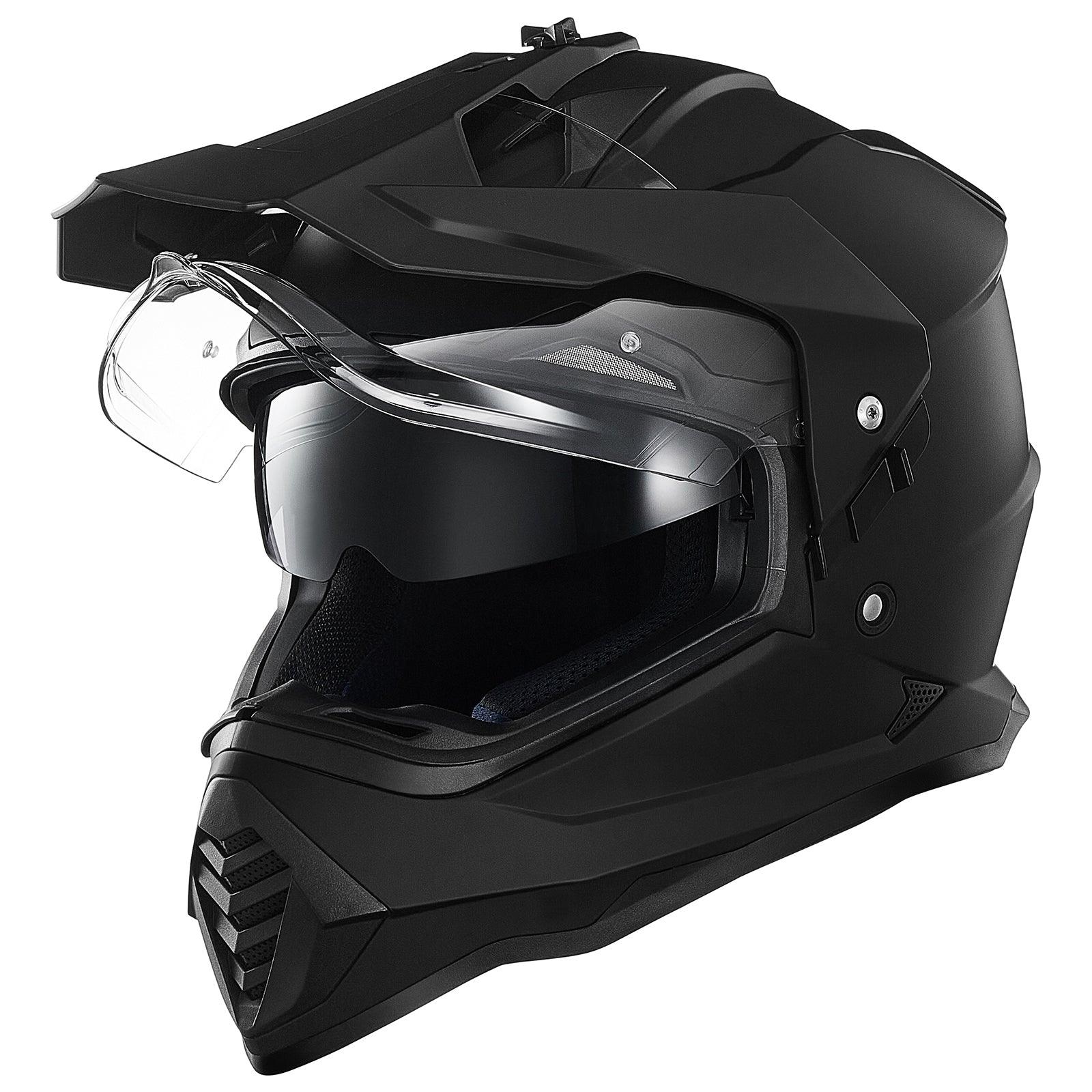ILM Dual Sport Adventure Motorcycle Helmet Model WS902 - ILM