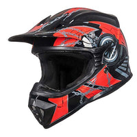 ILM Adult Dirt Bike Full Face Motorcycle Helmet Model 128S