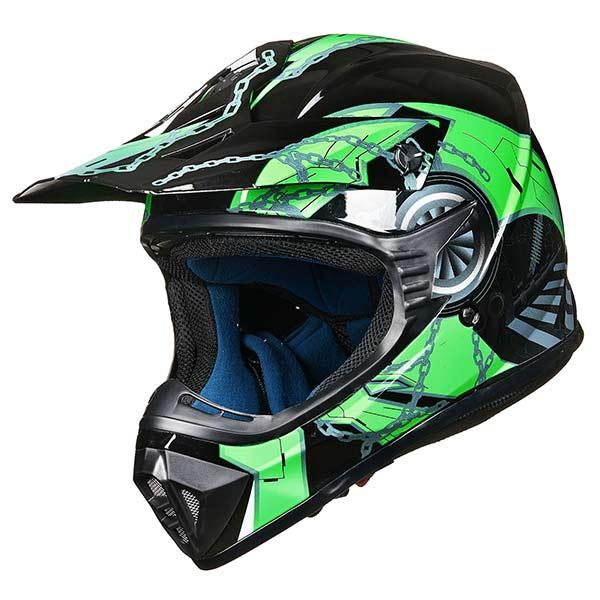 DOT Adult Youth Helmet Kids Motorbike Full Face Off-Road Dirt Bike Motor  Helmet