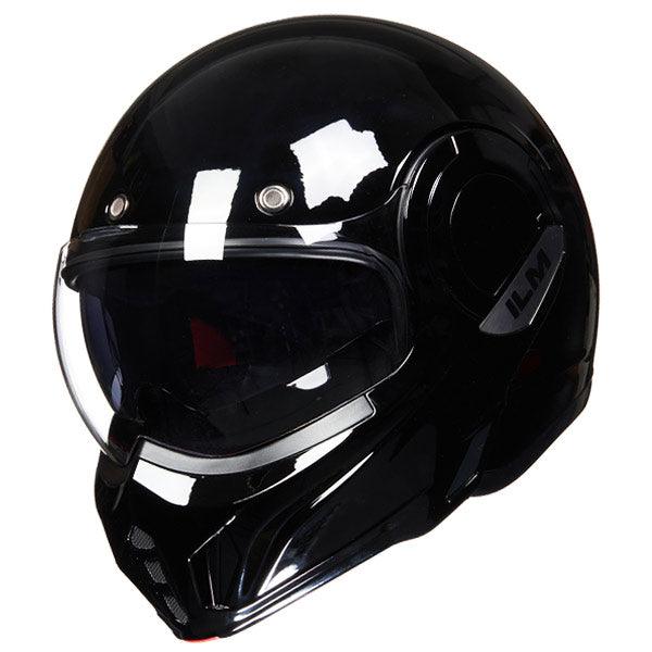 ILM Vintage Full Face Modular Motorcycle Helmet Model B707 - ILM