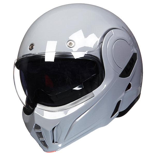 ILM Vintage Full Face Modular Motorcycle Helmet Model B707