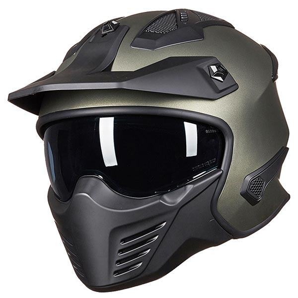 ILM Open Face Motorcycle 3/4 Half Helmet Model 726X