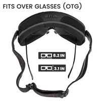 ILM Vintage Motorcycle Goggles Windproof Glasses