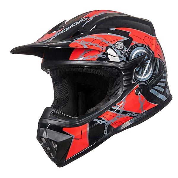 ILM Adult Dirt Bike Full Face Motorcycle Helmet Model 128S