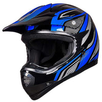 ILM Youth Kids ATV Motocross Helmet Goggles Sports Gloves Dirt Bike Motorcycle B07