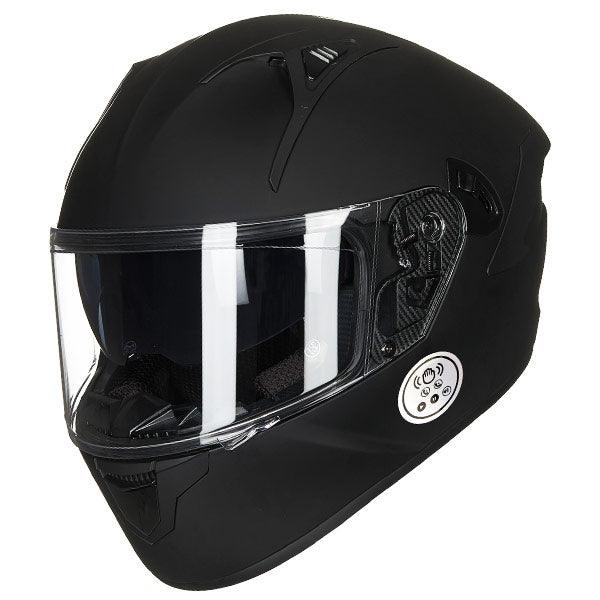 ILM Touch Built-in Bluetooth Integrated Full Face Motorcycle Helmet Model X9 - ILM