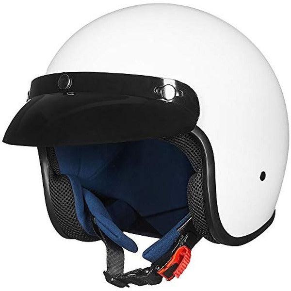 ILM 3/4 Open Face Motorcycle Helmet Model 207 - ILM
