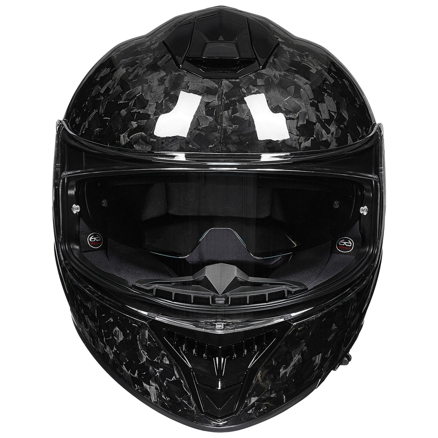 ILM Full Face Motorcycle Carbon Fiber Helmet Model 861C