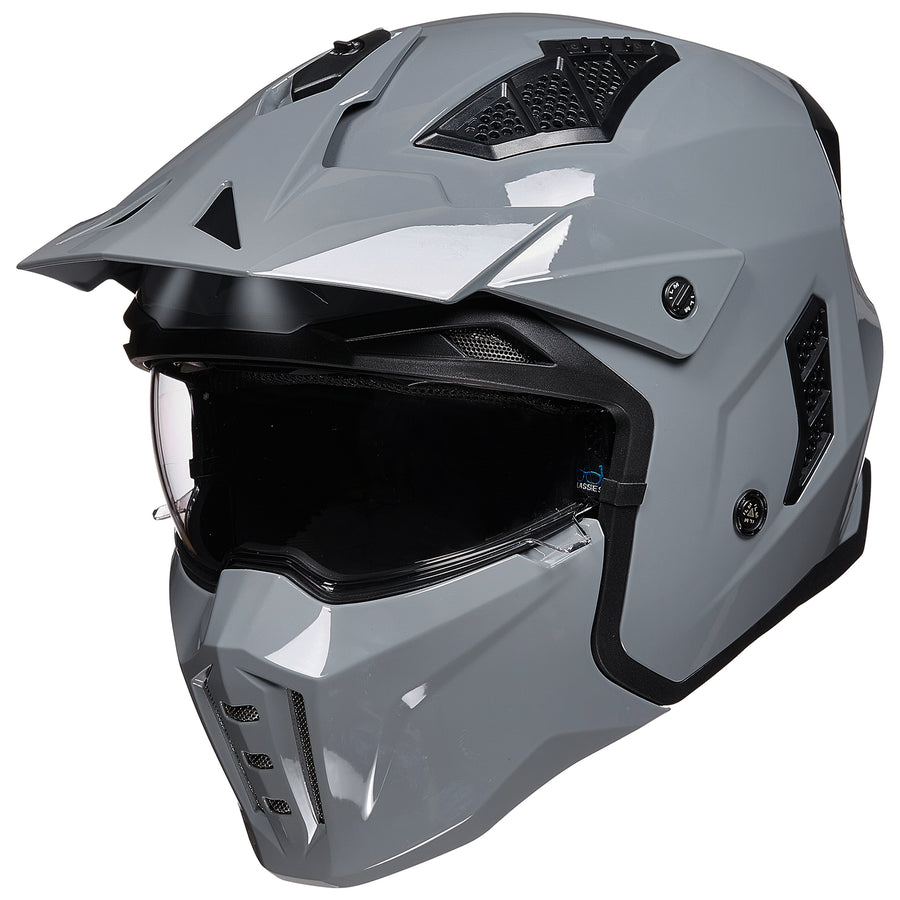 ILM Open Face Motorcycle 3/4 Half Helmet Model Z302