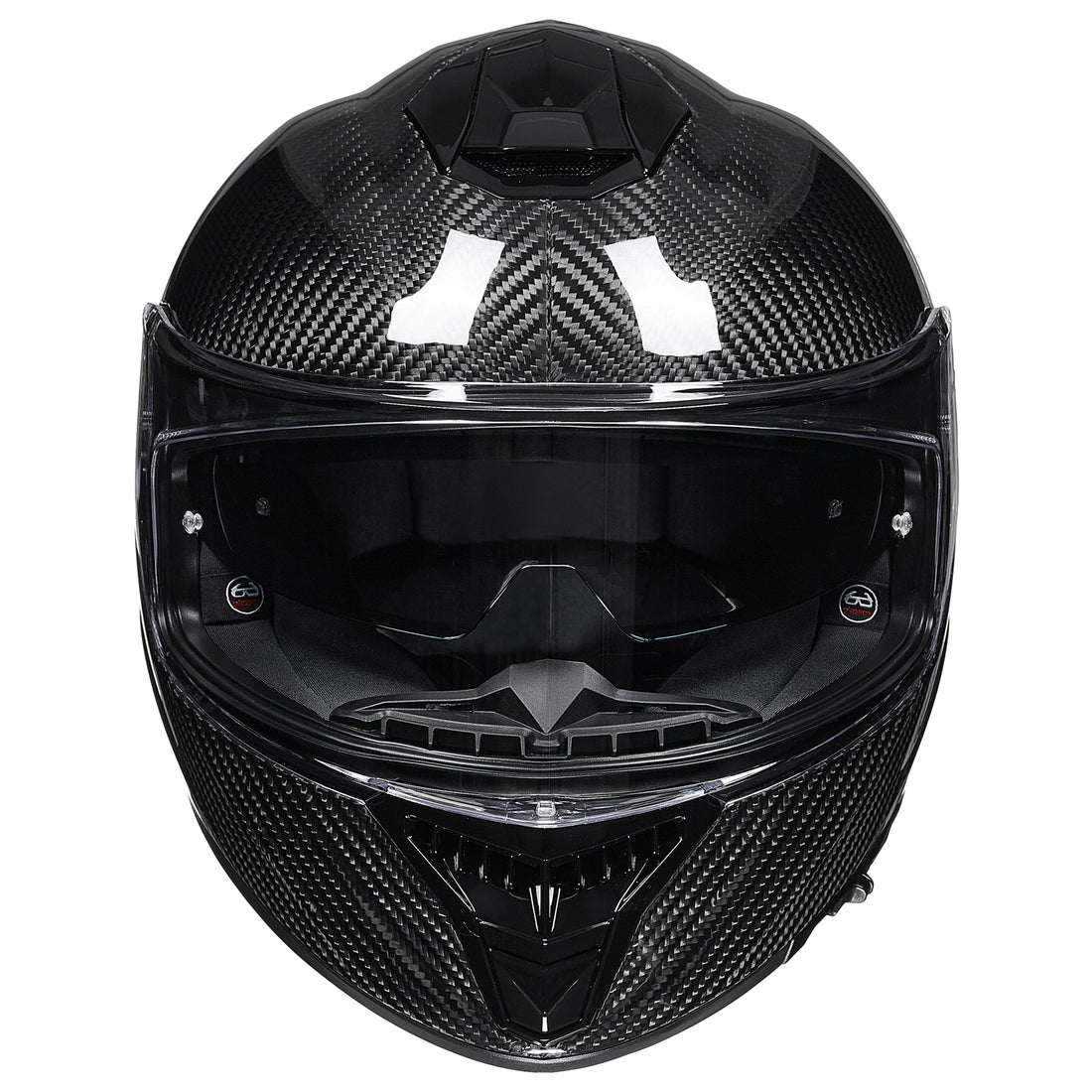 ILM Full Face Motorcycle Carbon Fiber Helmet Model 861C