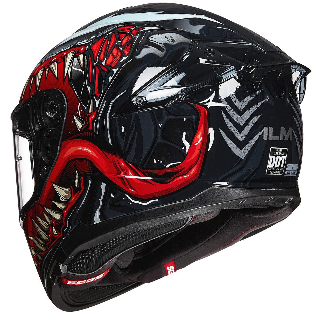 ILM Full Face Motorcycle Helmet Model 861A