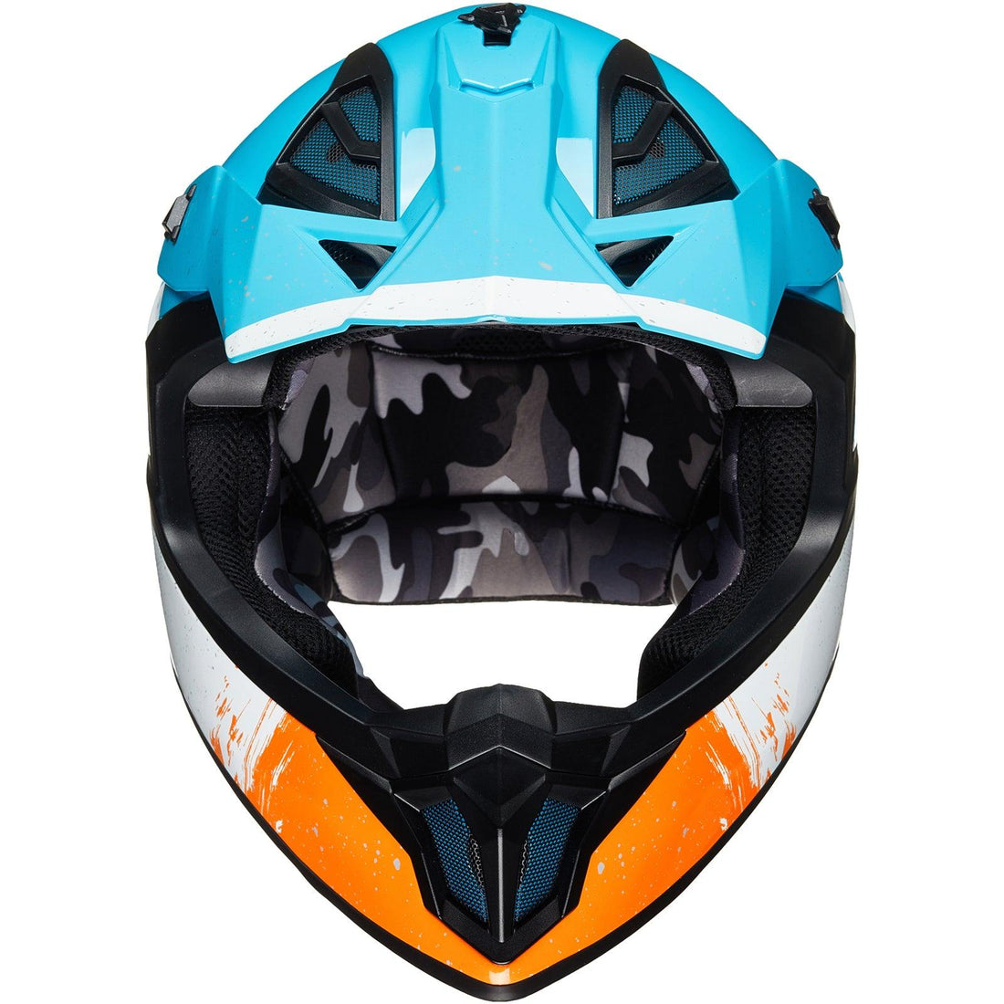 ILM Dirt Bike Fiberglass Motocross Helmet Model 610