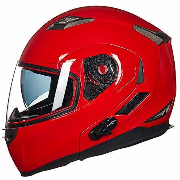 ILM Bluetooth Integrated Modular Flip up Full Face Motorcycle Helmet Model 953PRO - ILM