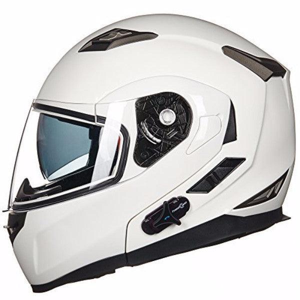 ILM Bluetooth Integrated Modular Flip up Full Face Motorcycle Helmet Model 953PRO - ILM