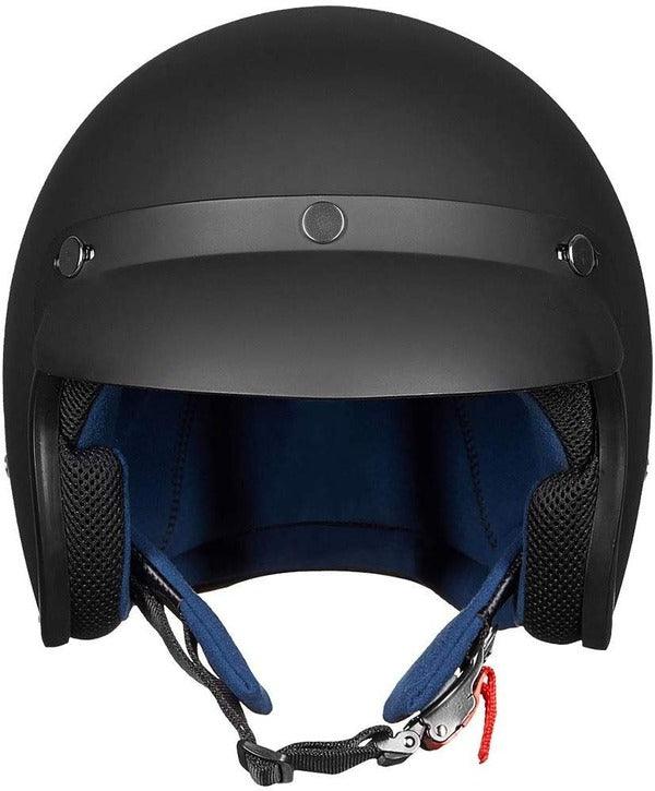ILM 3/4 Open Face Motorcycle Helmet Model 207 - ILM