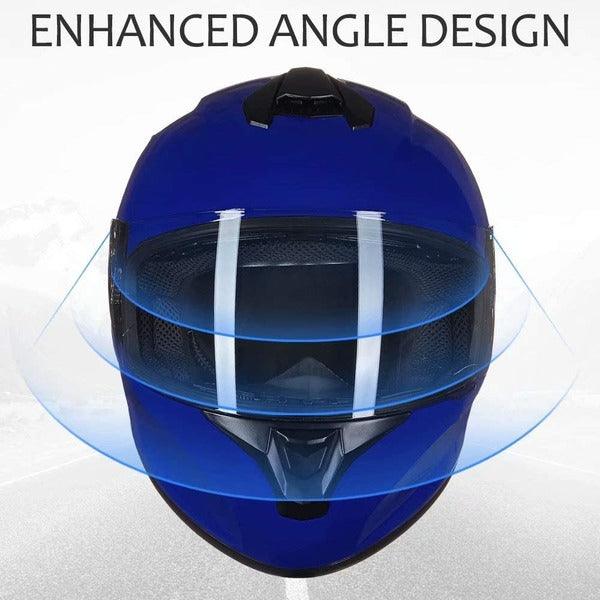 ILM Full Face Motorcycle Street Bike Helmet Model ST-06